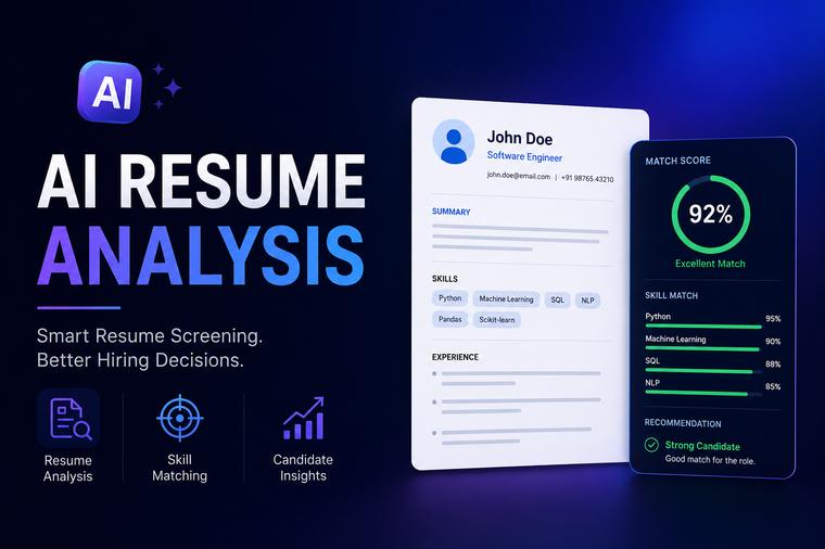 AI Resume Analysis — smart screening and skill matching